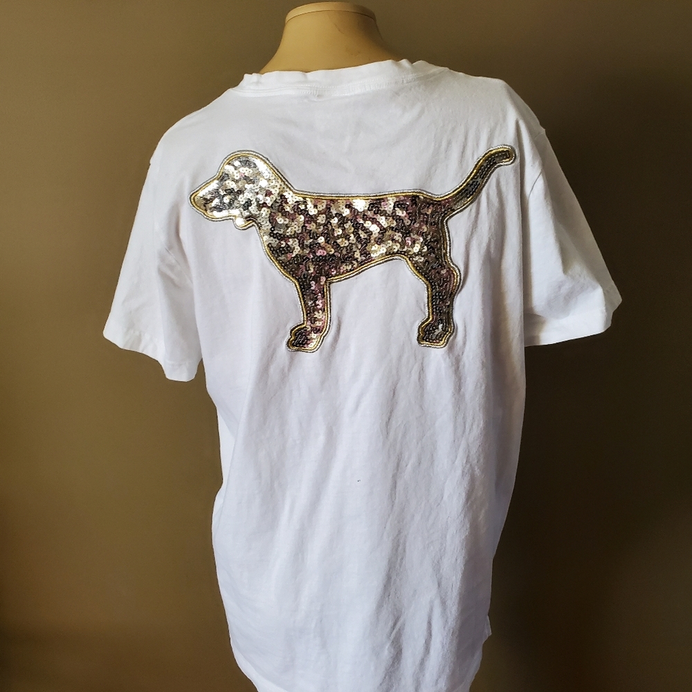 Victoria's secret pink Sequenced shirt